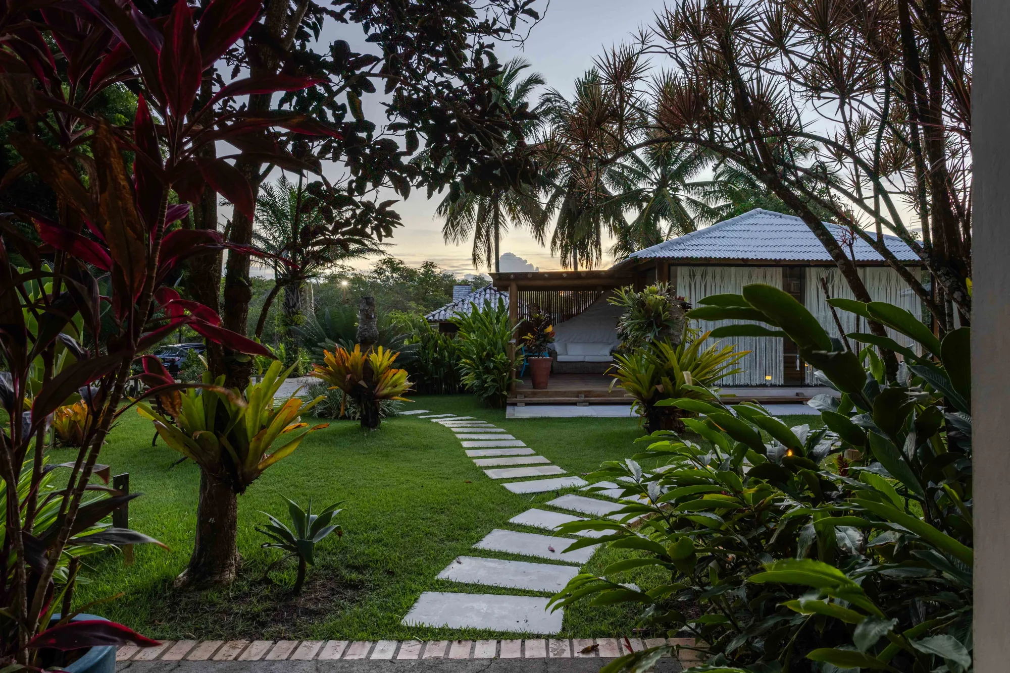 O jardim